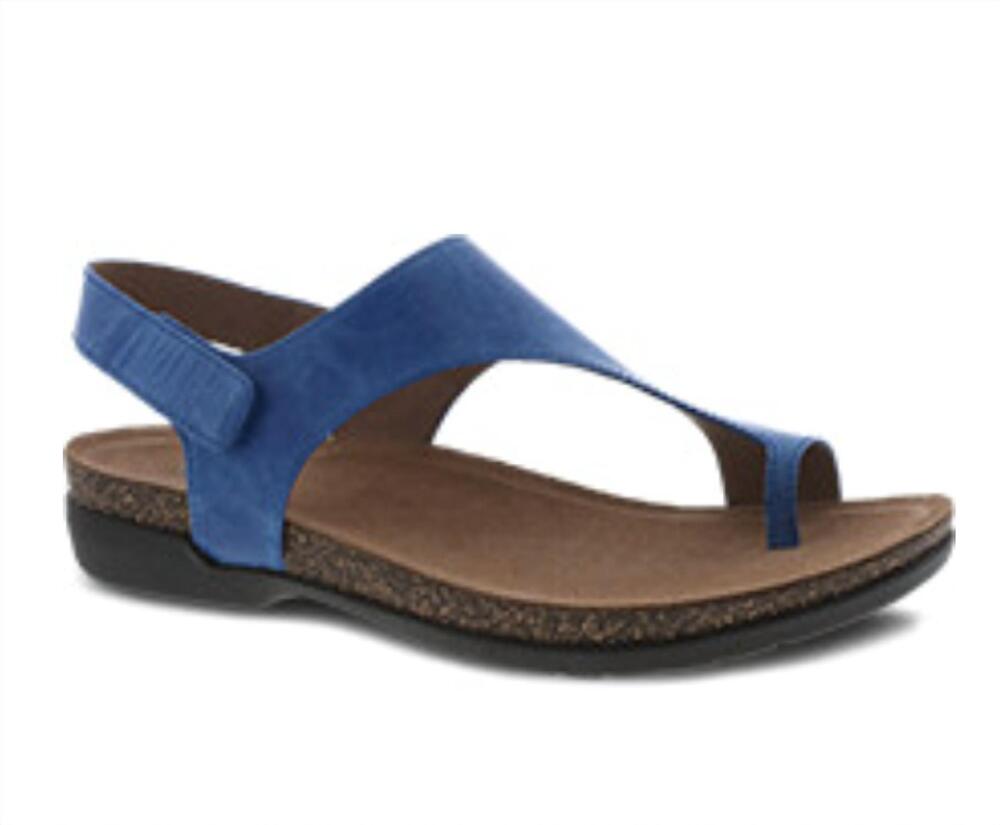 NEW DANSKO women's reece sandal in blue